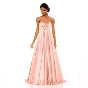 Mac Duggal 67995 Long Strapless Formal Prom Dress
Color : Blush